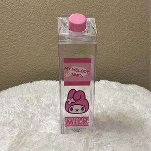 My Melody Strawberry Milk Water Bottle 16 oz Brand new